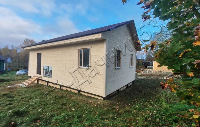 4 каркасный дом д–149, 10x7.5 м, 66 м², республика карелия, пряжинский район, посёлок матросы (7)